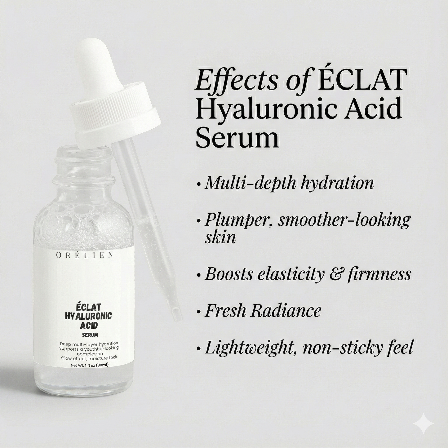 ÉCLAT Hyaluronic Acid Serum